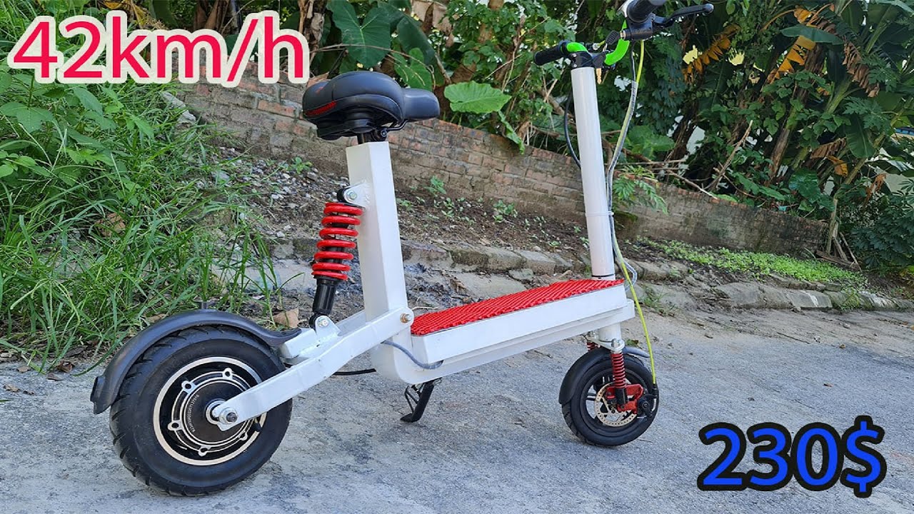 Super Scooter || Tự Dựng Cho Tôi 1 Chiếc Xe Điện Truyền Động || I make an Electric Drive car