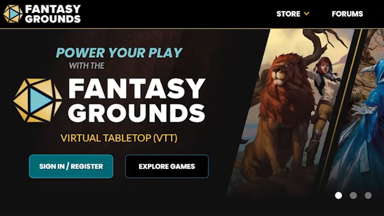 Начните играть в Fantasy Grounds прямо сейчас