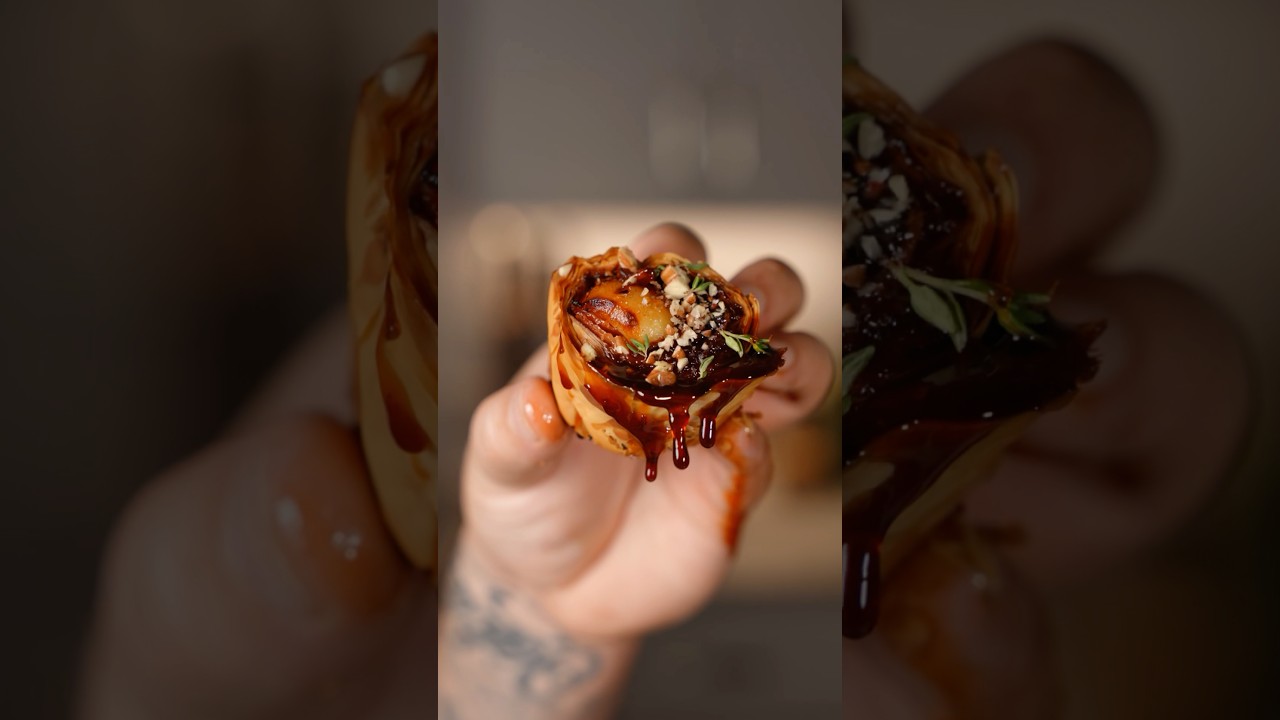 Простая праздничная закуска #рецепт #деньблагодарения #рождество