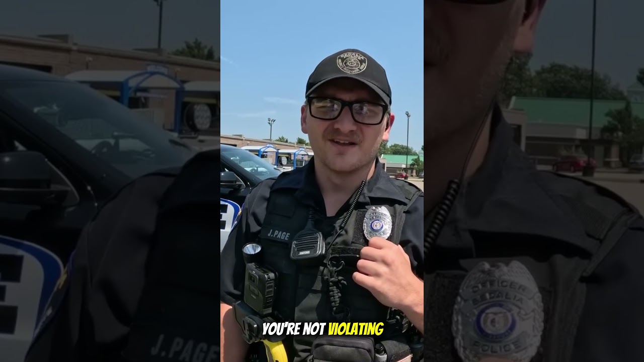 "STOP RECORDING!": Tyrant Cop Owned By ID Refusal At Credit Union Audit! 