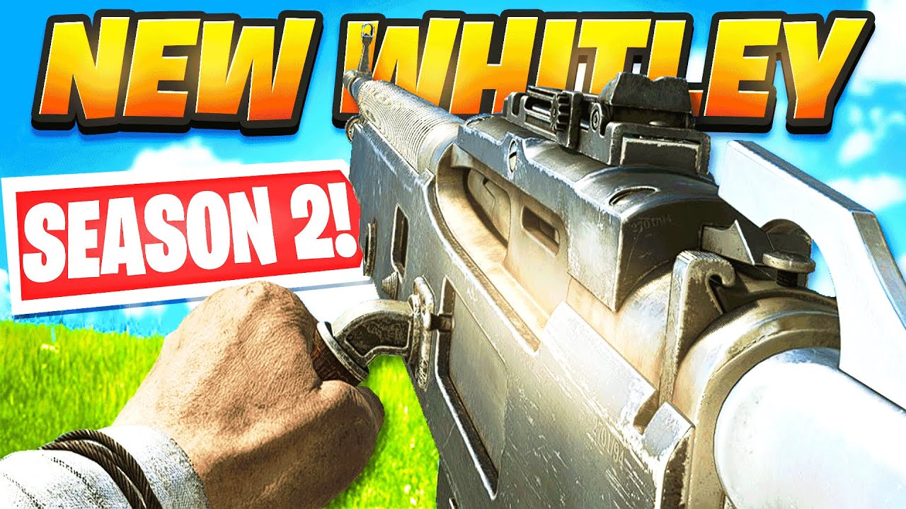 The *NEW* WHITLEY LMG in SEASON 2 (Best WHITLEY Class Setup) New Weapon Vanguard