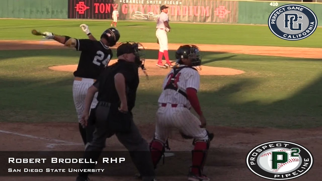 Robert Brodell Prospect Video, RHP, San Diego State University