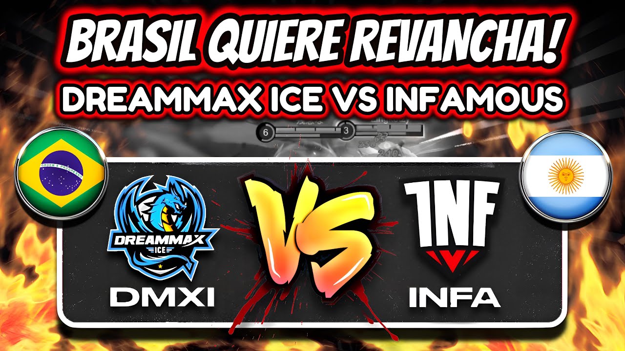 ¡BRASIL QUIERE VENCER A ARGENTINA! DREAMMAX ICE vs INFAMOUS - MLSL 2023 | MOBILE LEGENDS