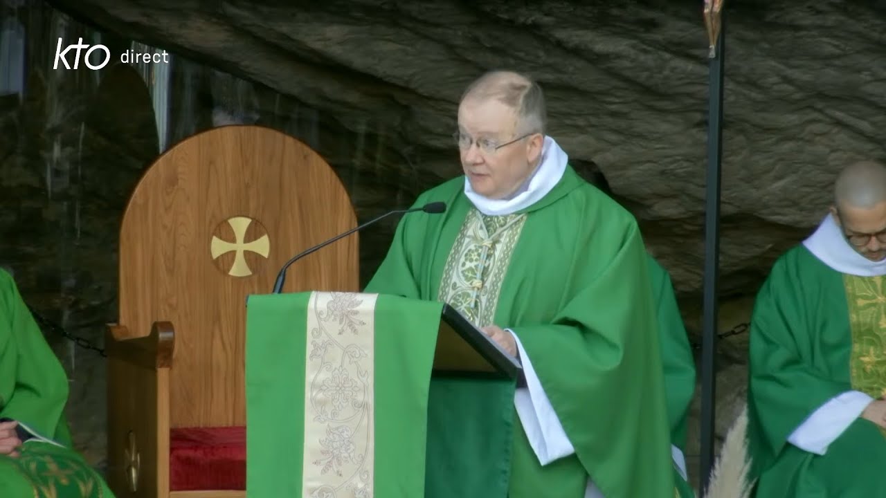 Messe de 10h à Lourdes du 25 janvier 2026