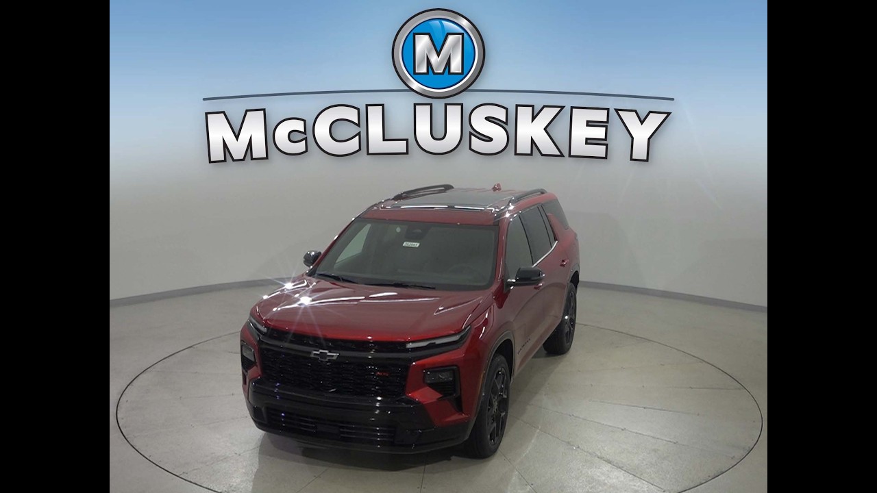 262043 New 2026 Chevrolet Traverse Red SUV For Sale, Review, Test Drive