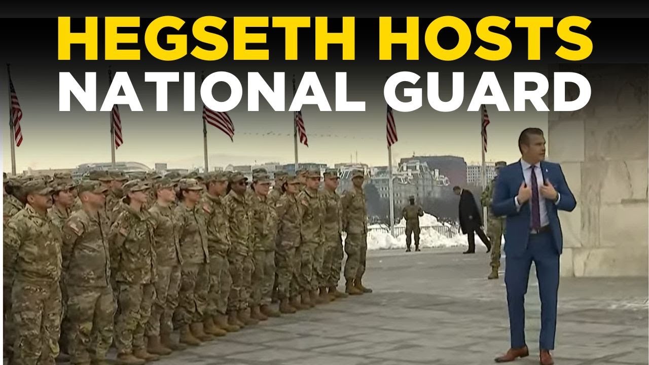 SEC. HEGSETH'S 'AMERICAN NATIONALIST' SPEECH LIVE | Sec. of War Addresses National Guard in D.C.