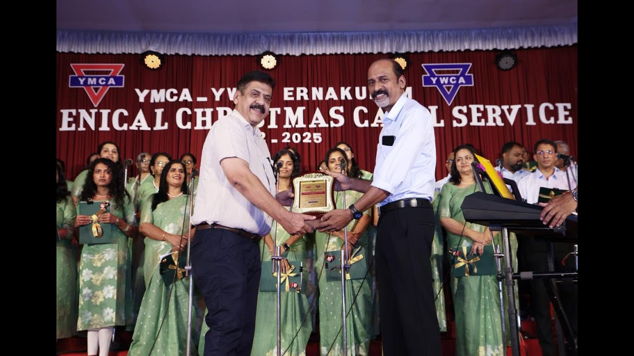 Christmas Carol Song Presented by St.Marys Orthodox Cathedral @ YMCA-YWCA, Ernakulam.