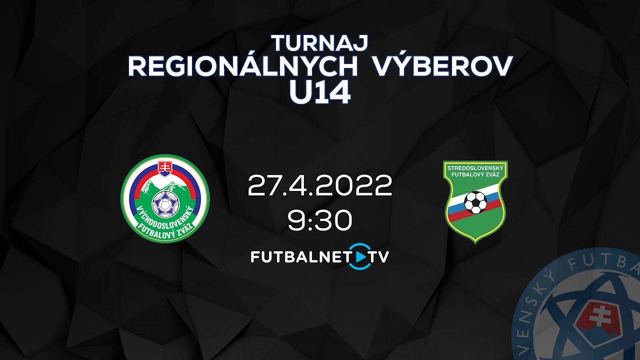 Turnaj Regionálnych Výberov U14 (Apríl 2022): VsFZ - SsFZ (zostrih)