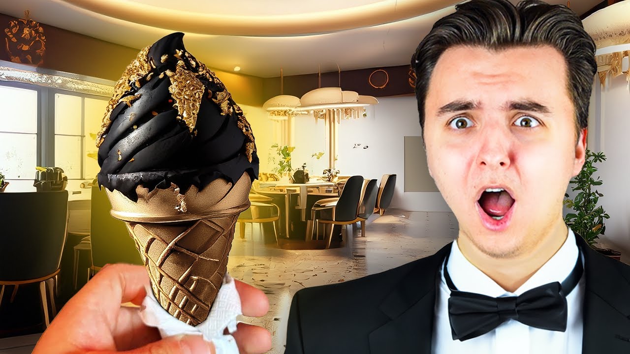 Ochutnal jsem Nejdražší Zmrzlinu v ČR!🍦