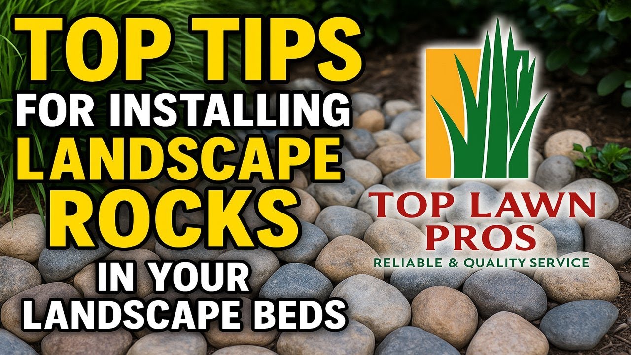 Top Tips for Installing Landscape Rocks in Your Beds | DIY Landscaping Hacks from Top Lawn Pros