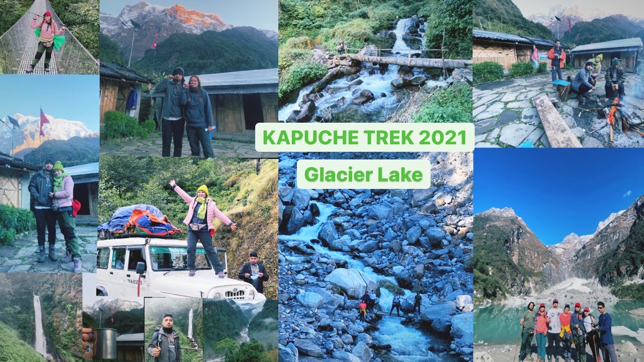 Trek to Kapuche Glacier Lake 2021 Nepal