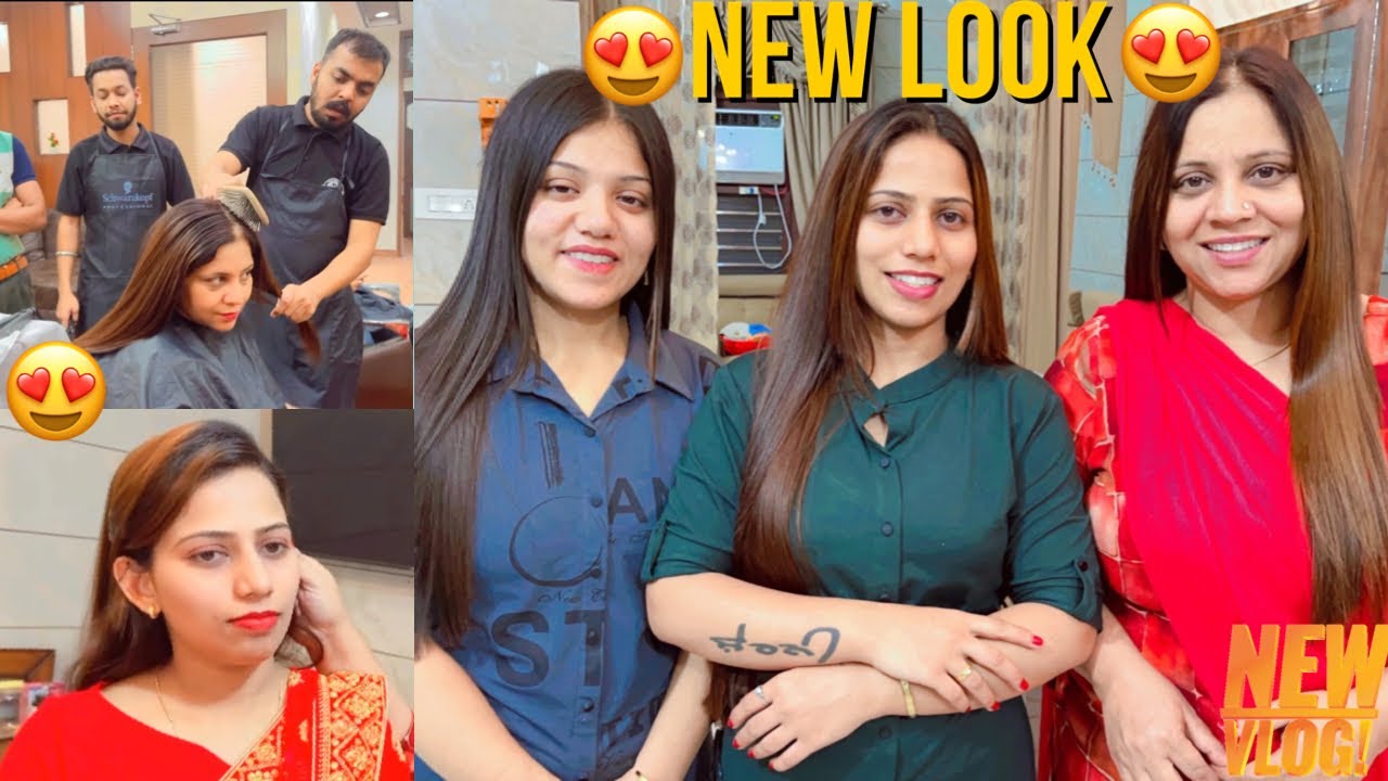 New Look😍After Hair Treatment Done | manchanda family vlog