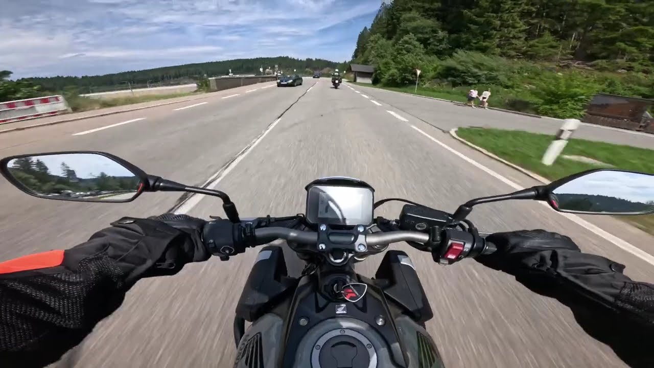 Two Riders, One Commute Motorcycle Vibes on a Perfect Weather Day