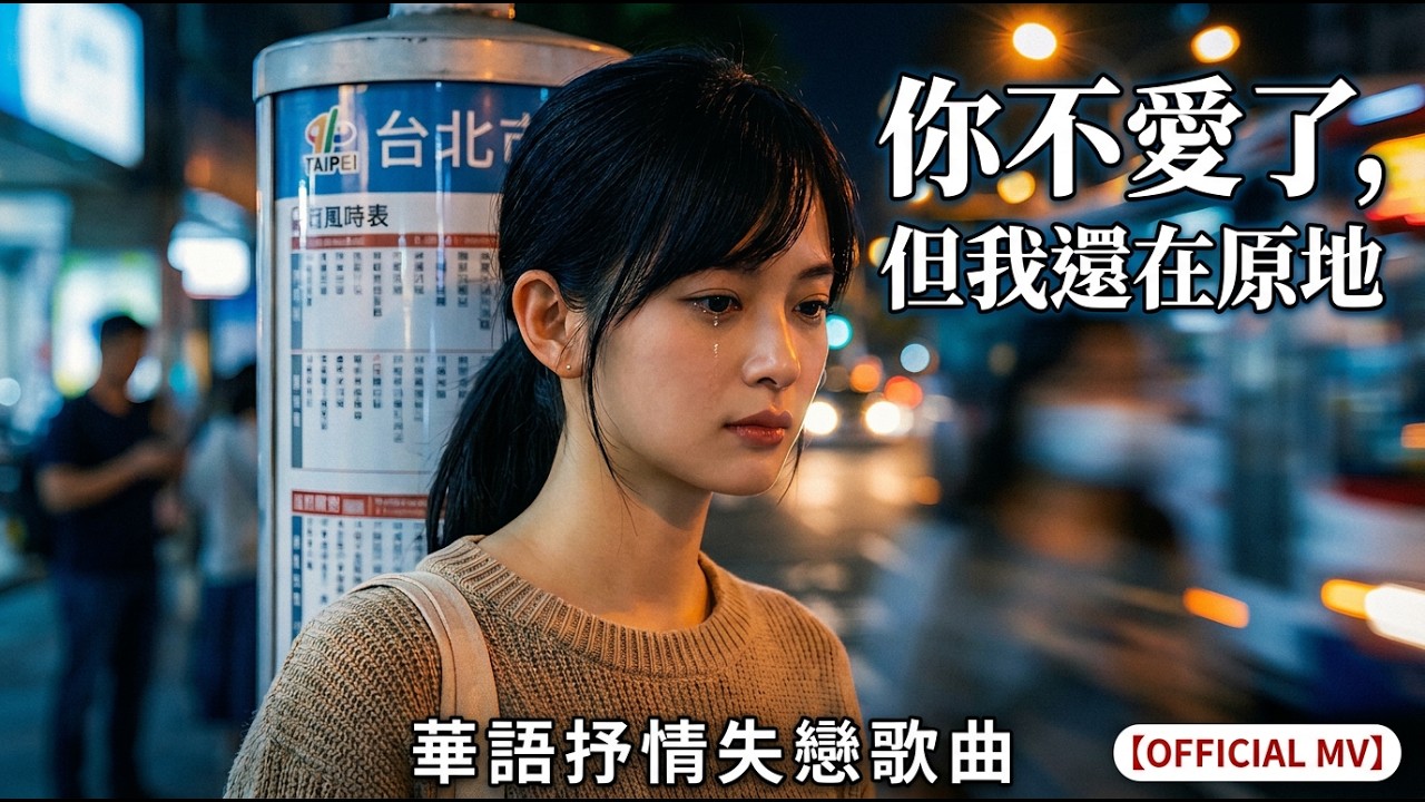 【你不愛了 但我還在原地】｜分手後還停在片尾的那個人｜失戀深夜單曲循環情歌｜像公車站牌一樣守在原地等你｜華語抒情失戀歌曲【官方MV】
