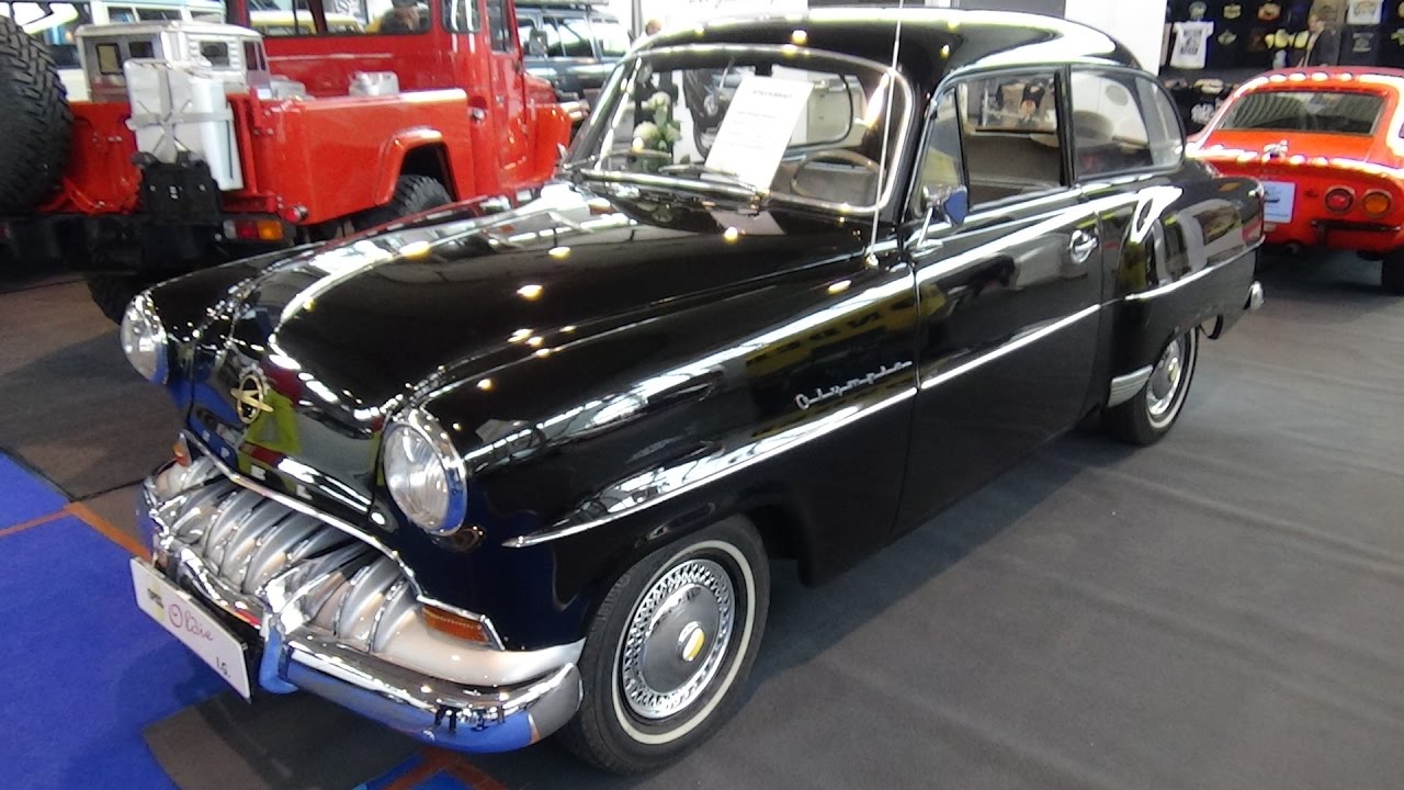 1953 Opel Olympia Rekord - Exterior and Interior - Retro Classics Stuttgart 2017