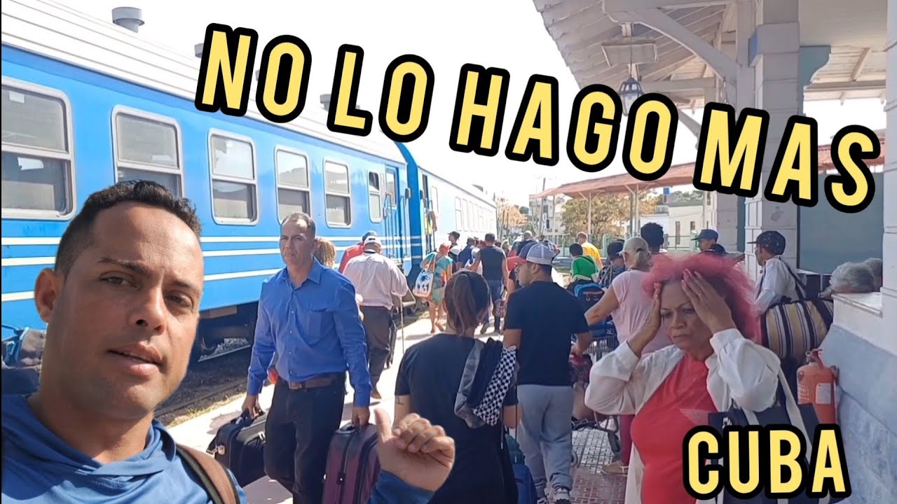 Esto nos pasó viajando por Cuba en tren.