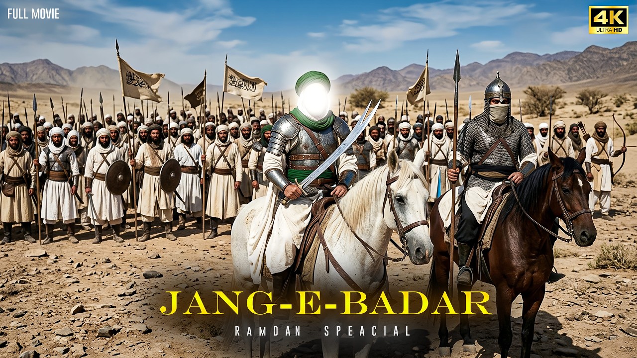 Jang E Badr Ka Mukammal Waqia ⚔️ | 313 vs 1000 | Sahaba Ki Shujaat |  Ramadan Special | AI Waqia