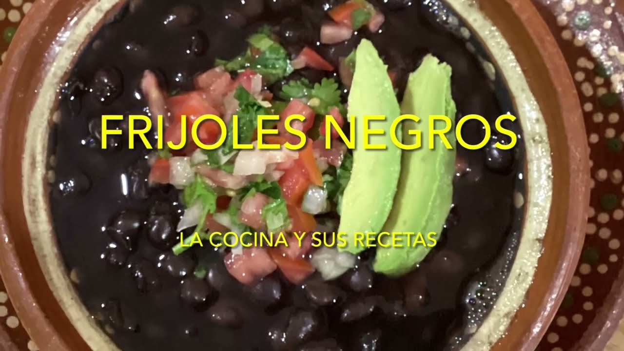 COMO COCER FRIJOLES NEGROS