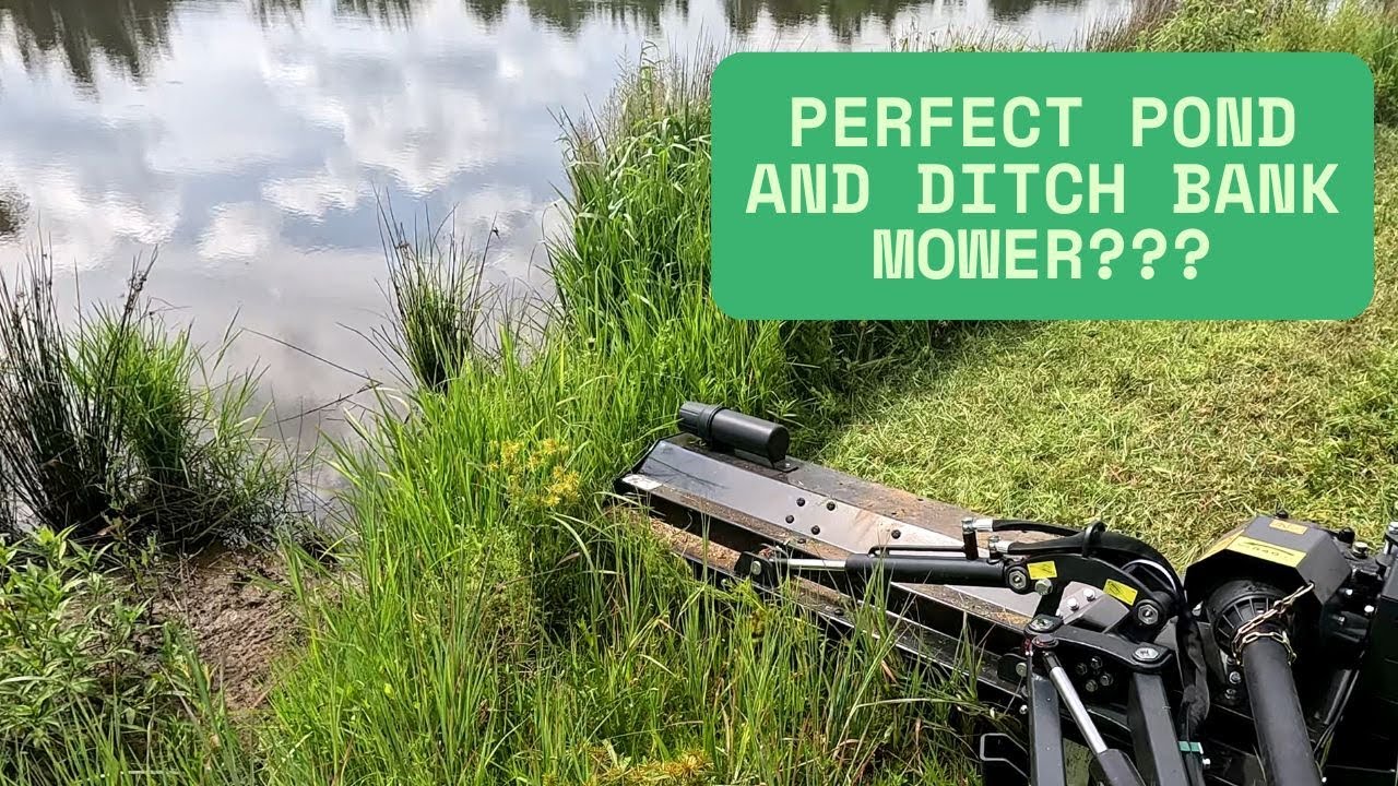 Offset ditch bank flail mower by Victory (assembly and first thoughts)