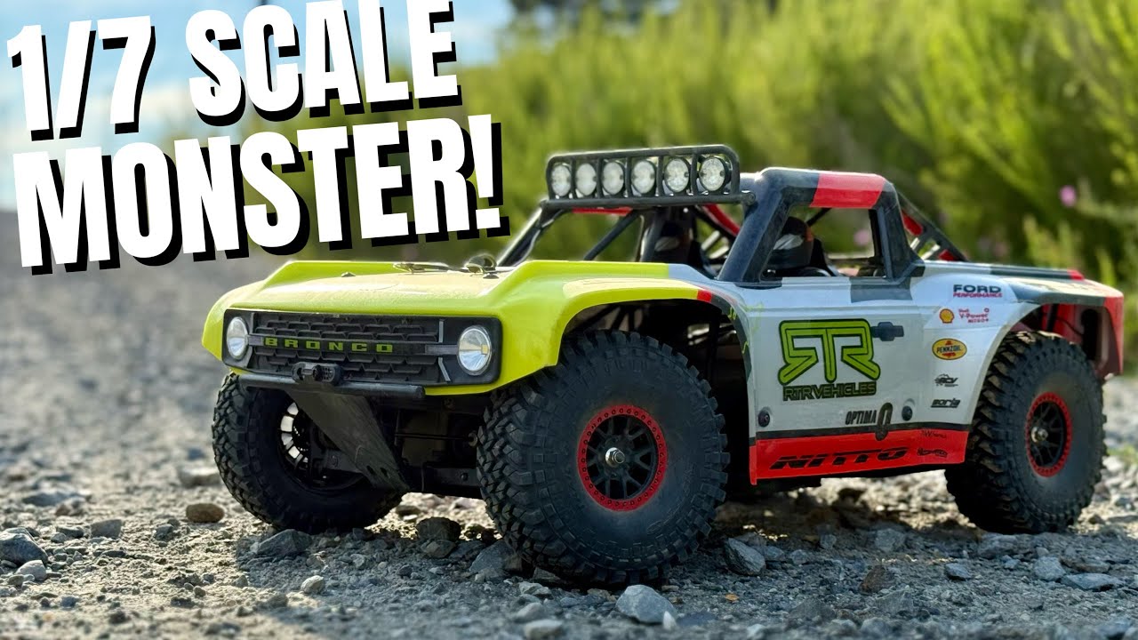 FMS Just Went BIG – 1/7 Ford Bronco Brushless RTR Test & Review
