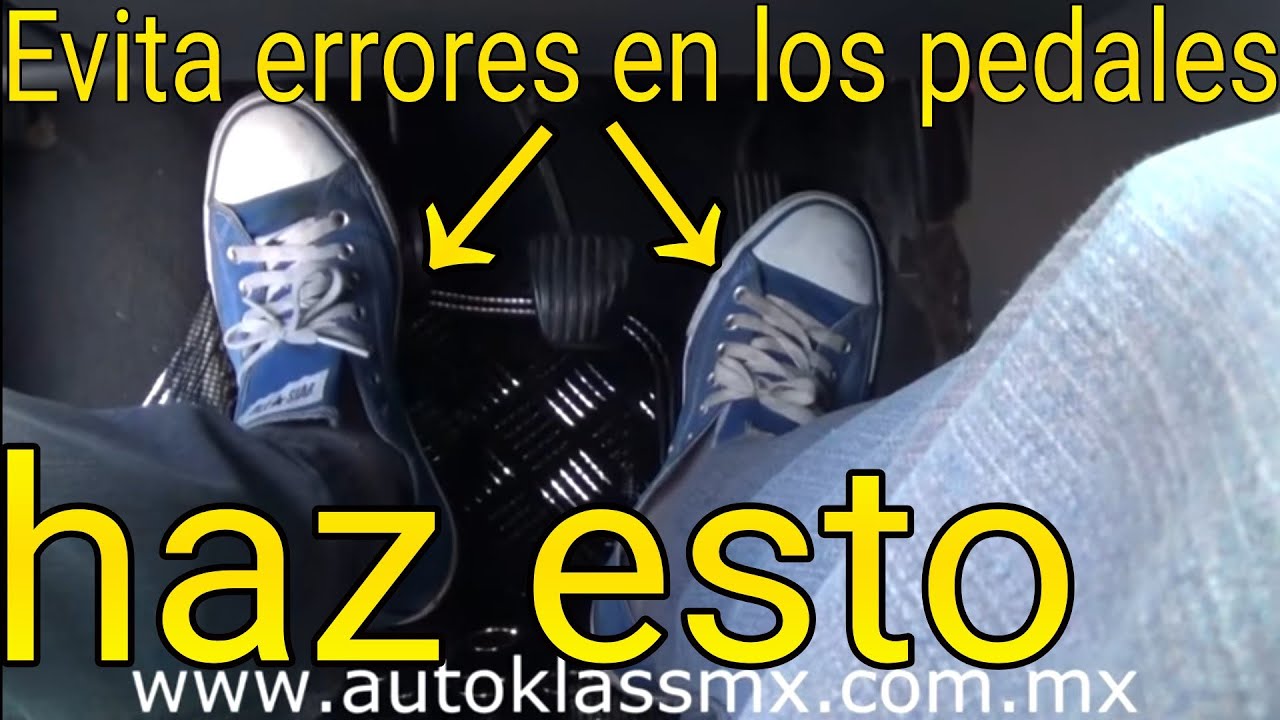 Clase 12. Memorización de Pedales y su correcto uso(V22) aprende a manejar desde cero
