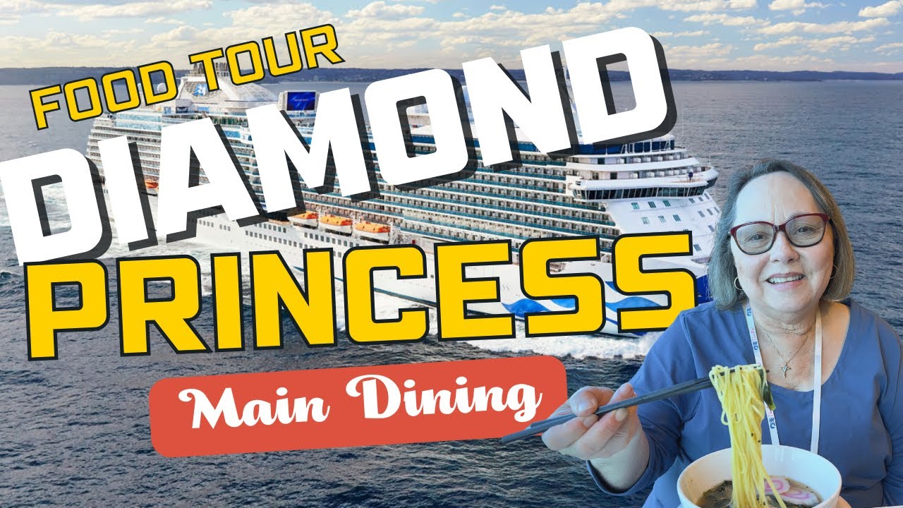 Питание на круизном лайнере Diamond Princess по меню.