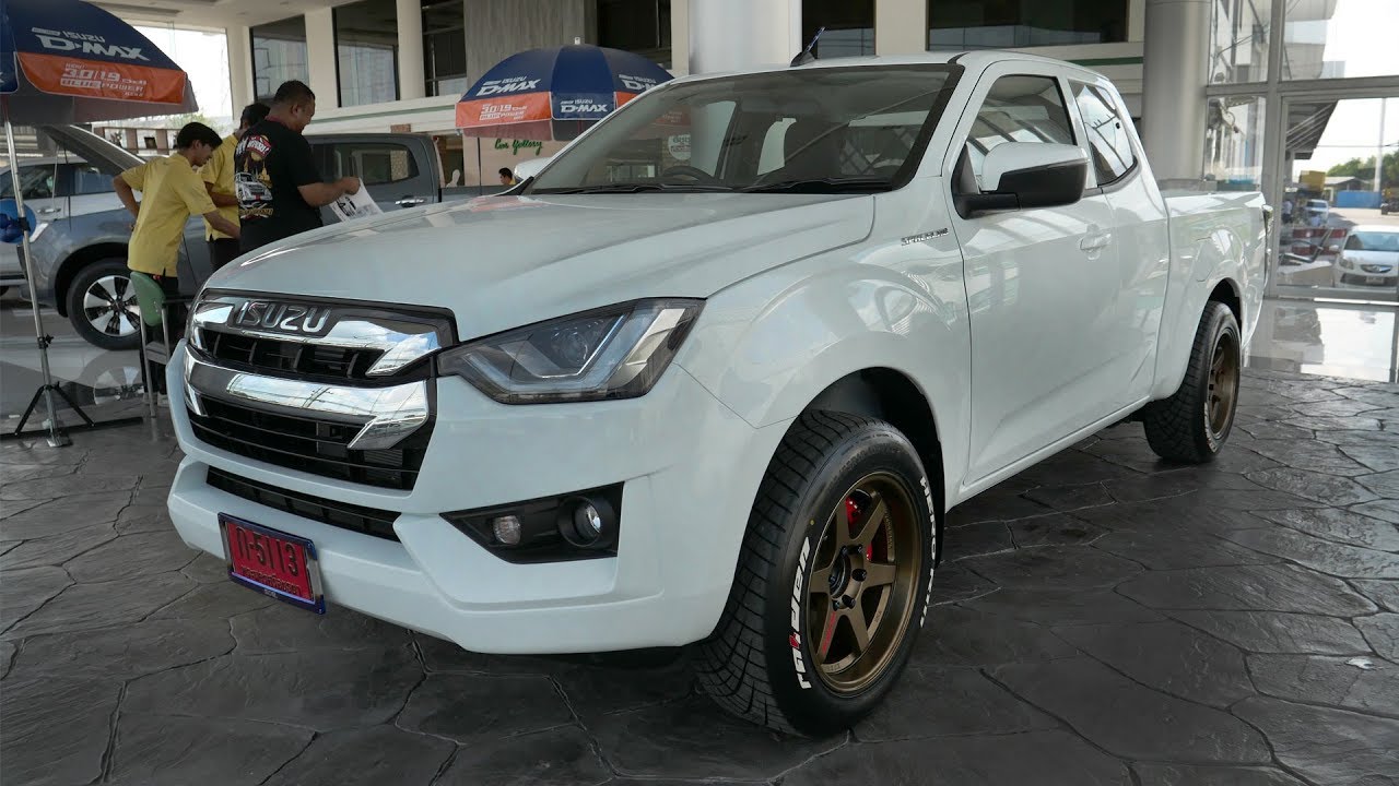 ตัวเตี้ยมาแล้ว Isuzu D-MAX 2020 รุ่น SpaceCab 1.9 Ddi L DA จัดทรง แต่งซิ่งหล่อๆ : รถซิ่งไทยแลนด์