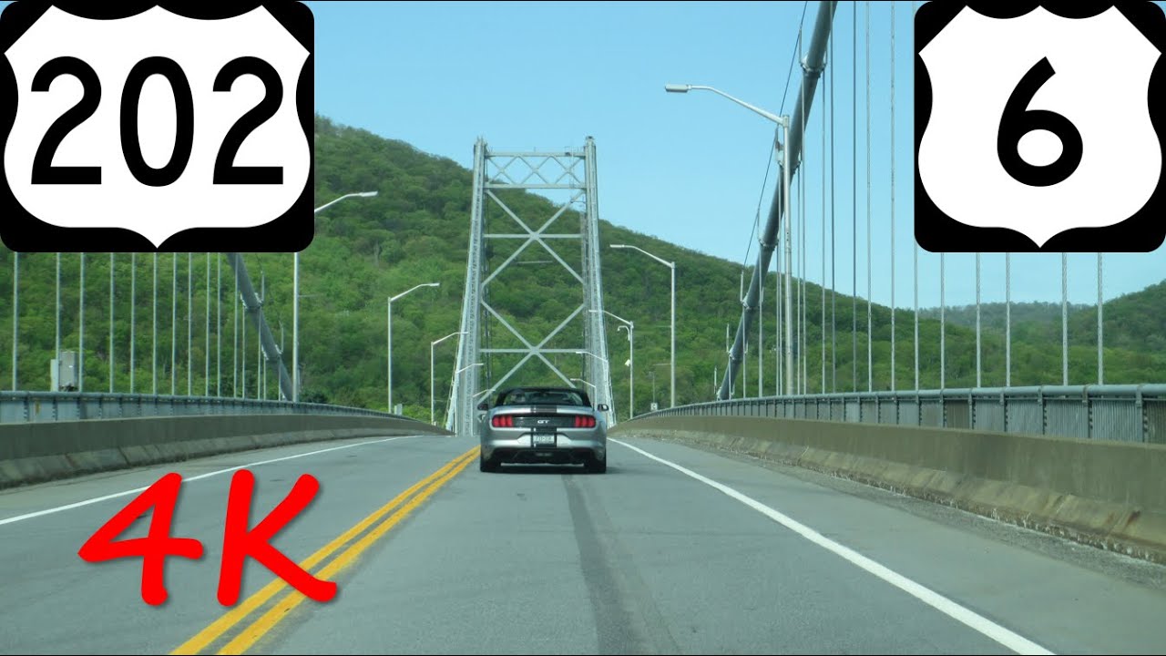 ⁴ᴷ Bear Mountain Bridge westbound [4K VIDEO]