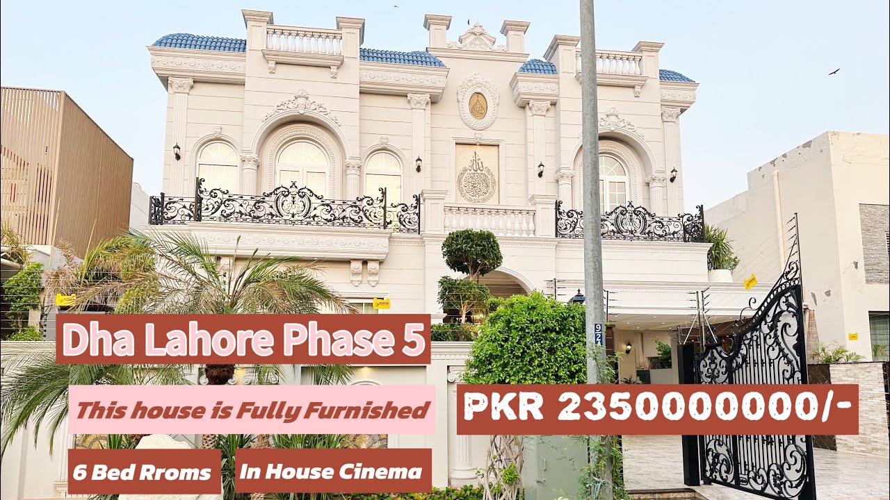 Dha Lahore | 1 Kanal House | Discover Your Dream Home Today!