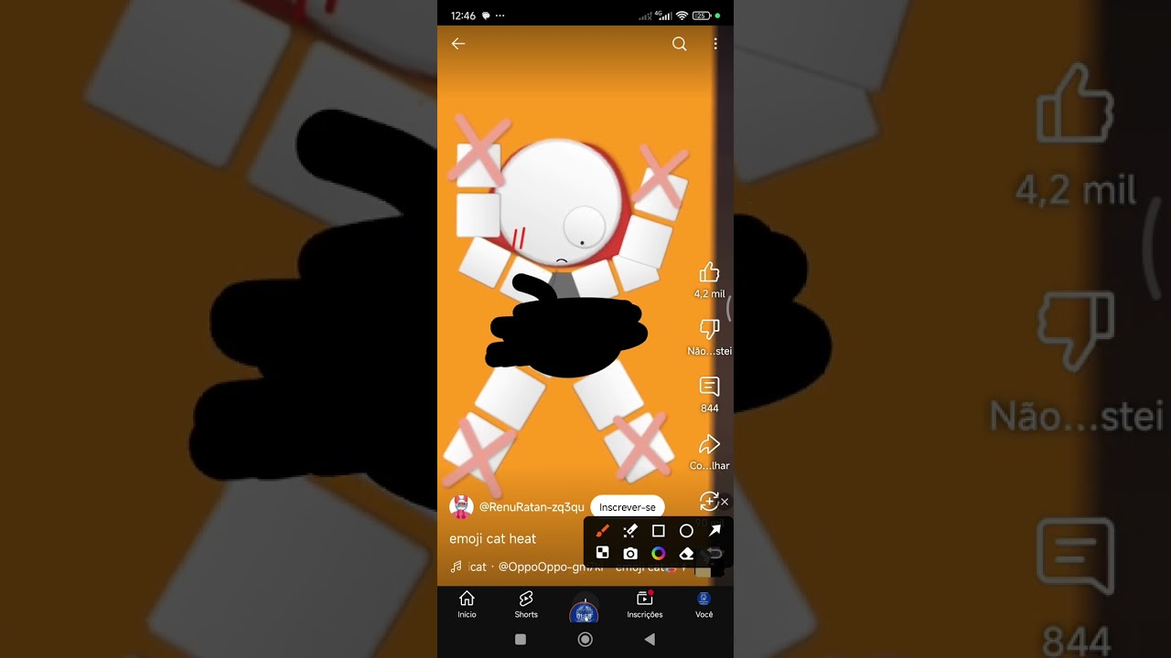 Assistindo emoji cat heat meus olhos tá sangrando cara