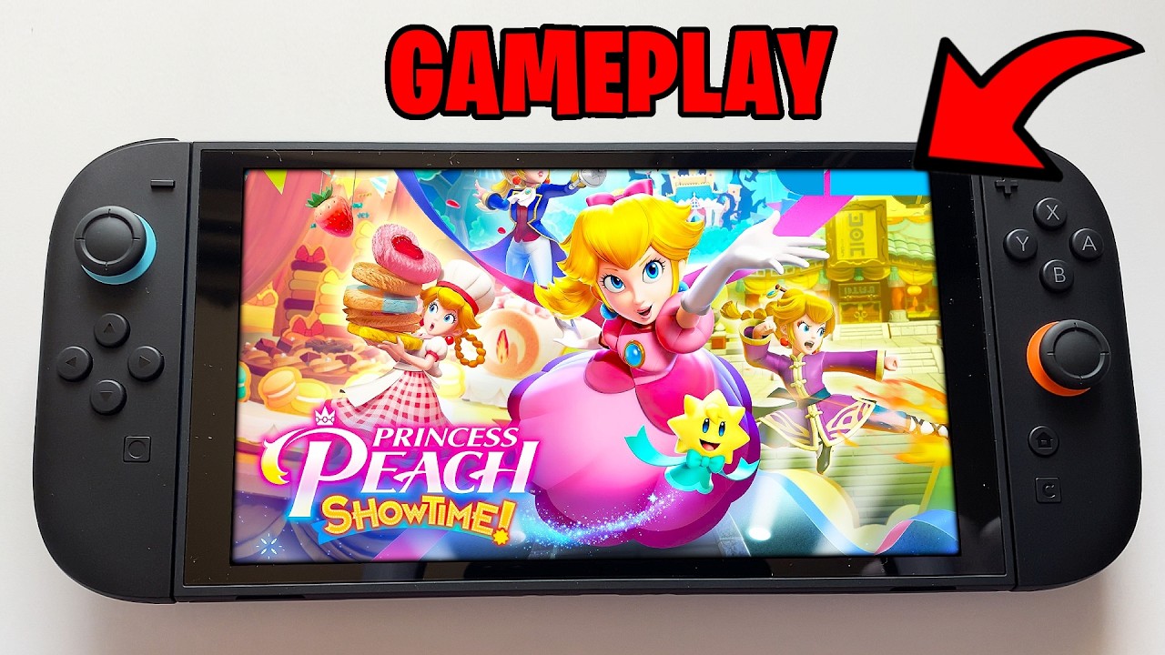 Nintendo Switch 2 &ndash; Princess Peach Showtime! Gameplay + FPS Benchmark Test