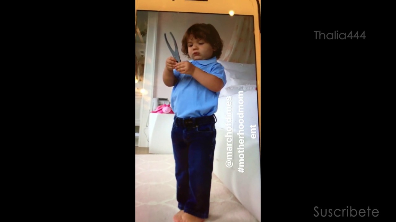 ✔Thal&iacute;a habla de sus hijos