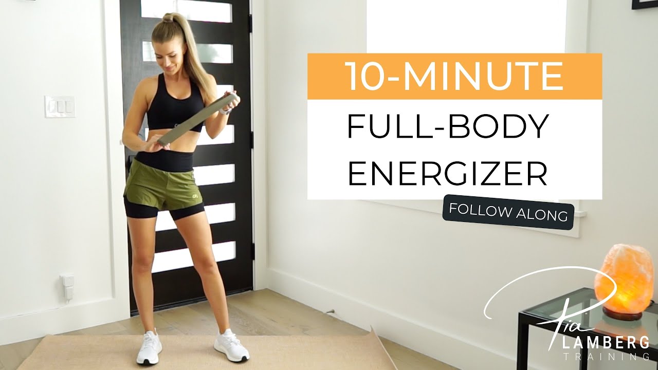 10-minute ENERGIZER workout | Pia Lamberg