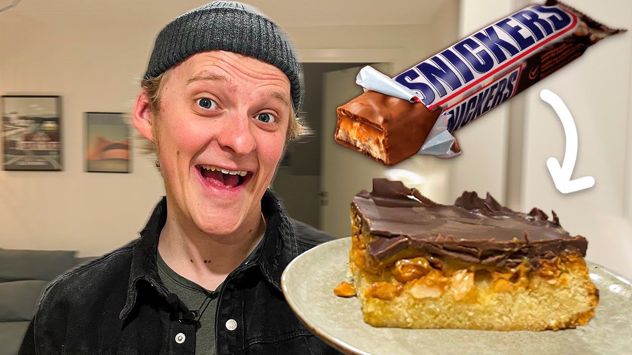 Kulles Køkken│Snickers kage