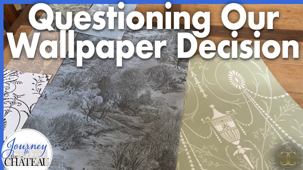 Our Chateau Petit Salon - Questioning Our Wallpaper Decision