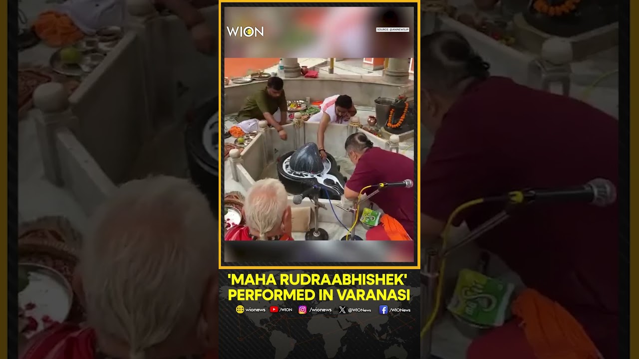 Sawan 2026: 'Maha Rudrabhishek' Performed At Brahma Niwas Temple On The Occasion Of Sawan Month