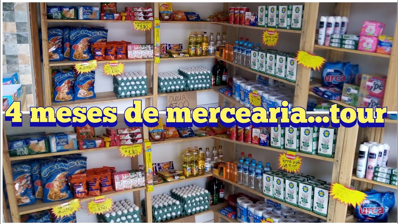 tour na mercearia 4 meses #mercadinho #mercearia #mercadinhodebairro