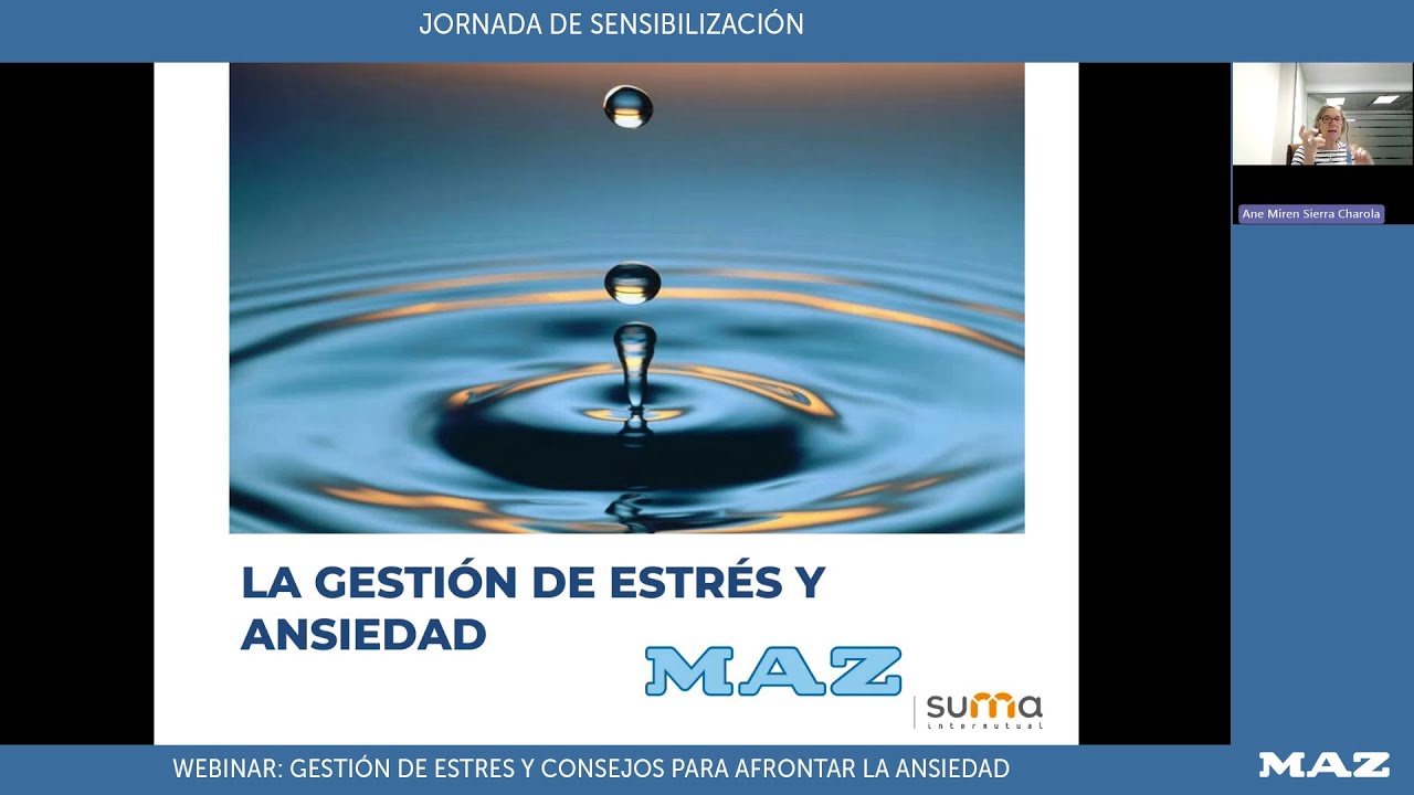 WEBINAR | Gestión del estrés y consejos para afrontar la ansiedad
