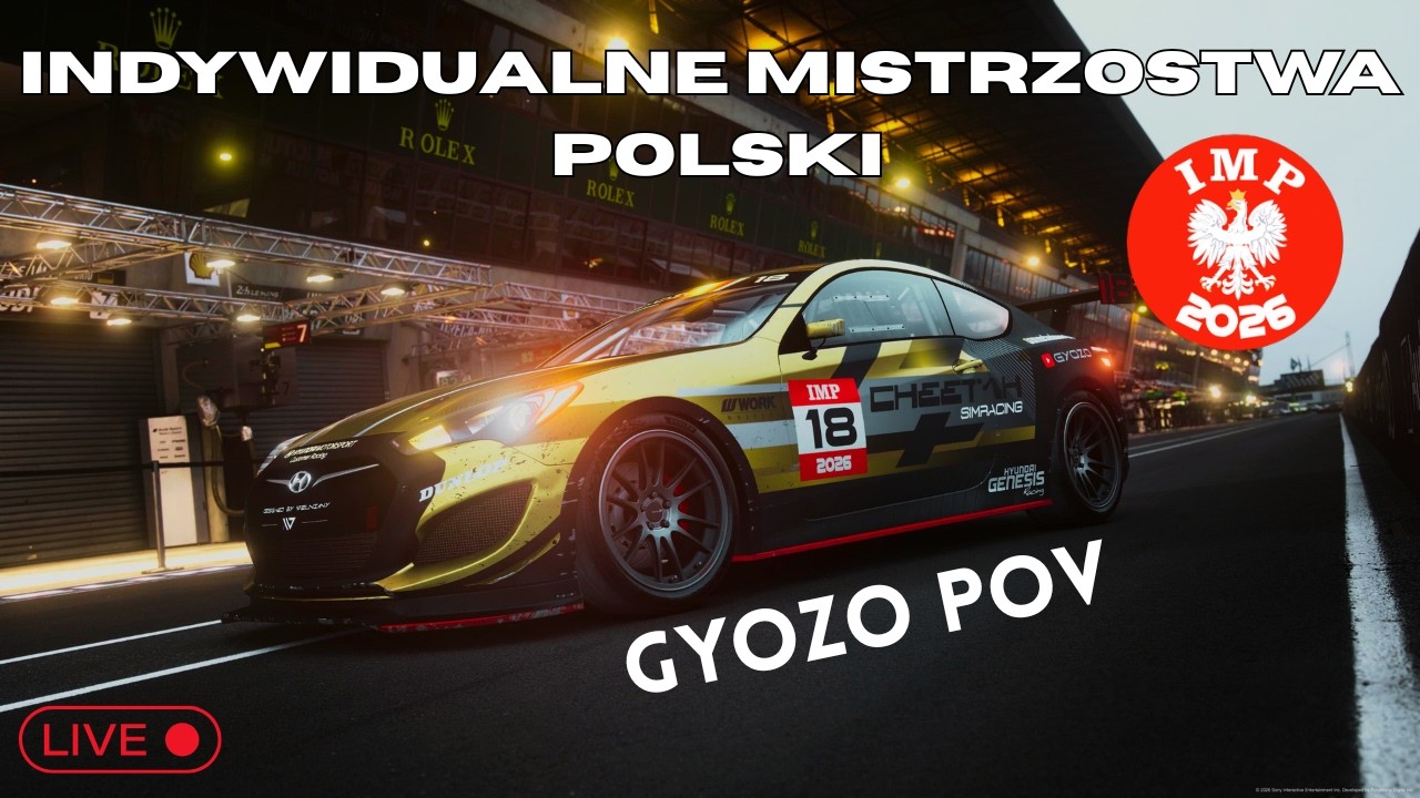 Jedziemy Indywidualne Mistrzostwa Polski w GT7