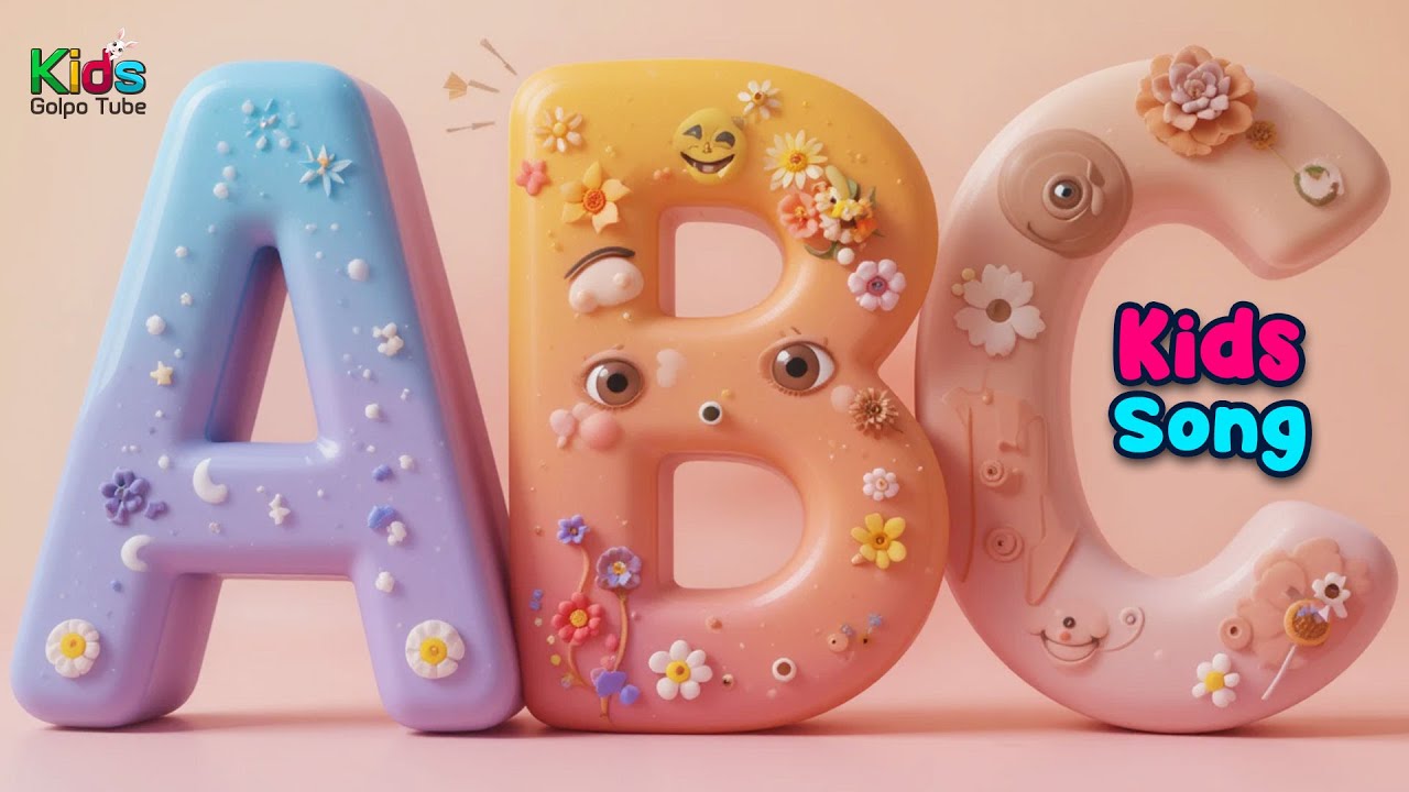 abc song for kids 🎶 learn a to z alphabets with fun animation 🌈 toddler learning video