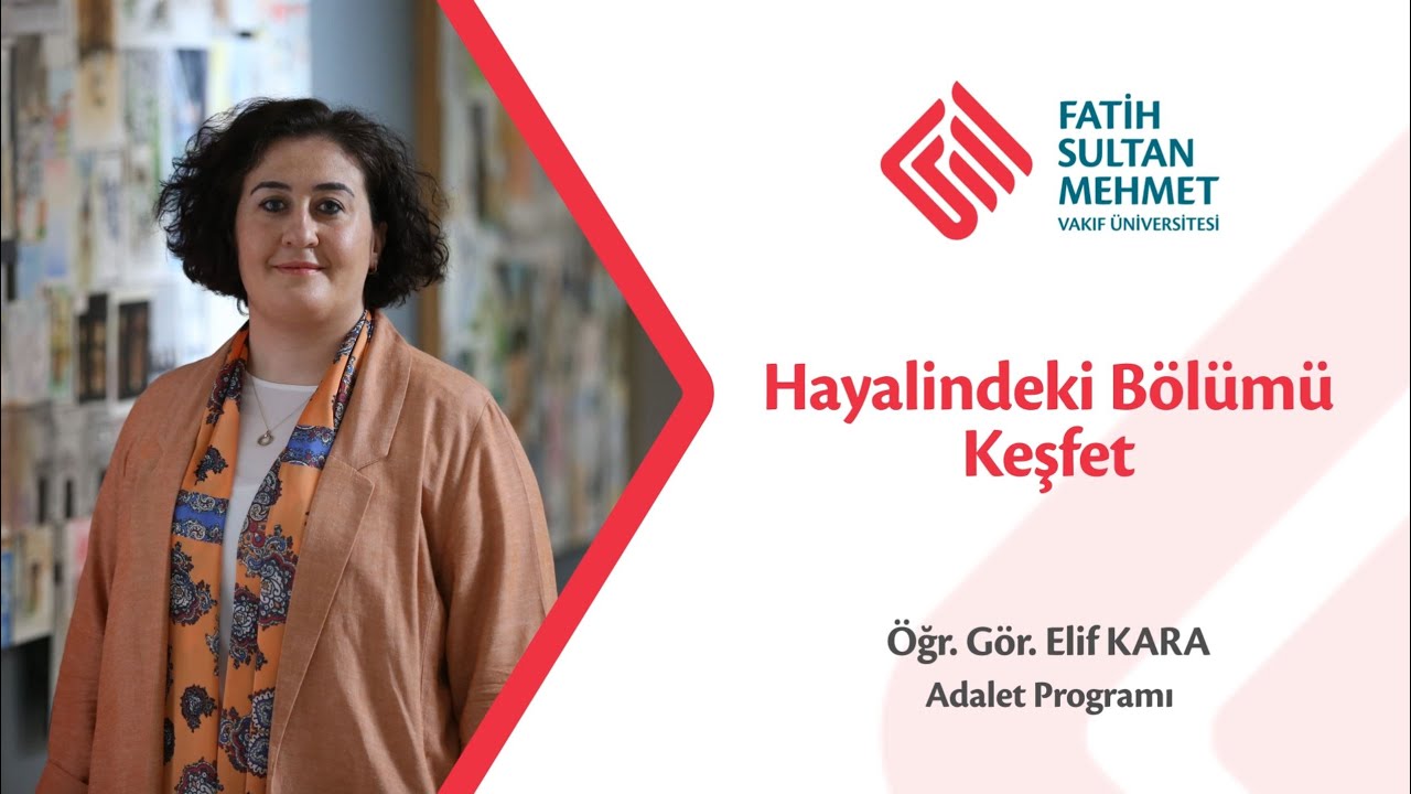 Hayalindeki Bölümü Keşfet - Adalet