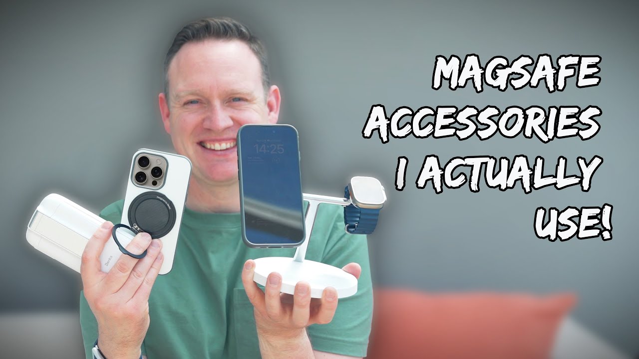 5 MagSafe iPhone Accessories you didn't know you needed! | Charging Docks! Stands! & More!