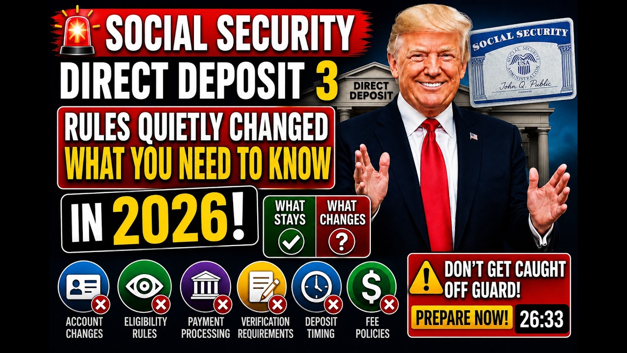 Social Security Quietly Changed These 3 Direct Deposit Rules &mdash; What You Need To Know
