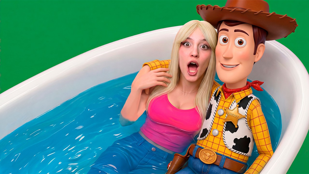 я кинул в ванну ВСЕ БОМБОЧКИ TOY STORY 5 в 3:00 НОЧИ !
