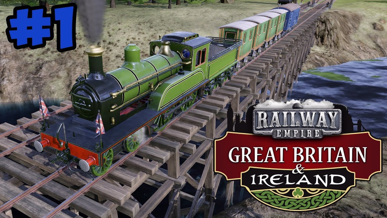 Railway Empire Great Britain & Ireland Sandbox Gameplay Part 1