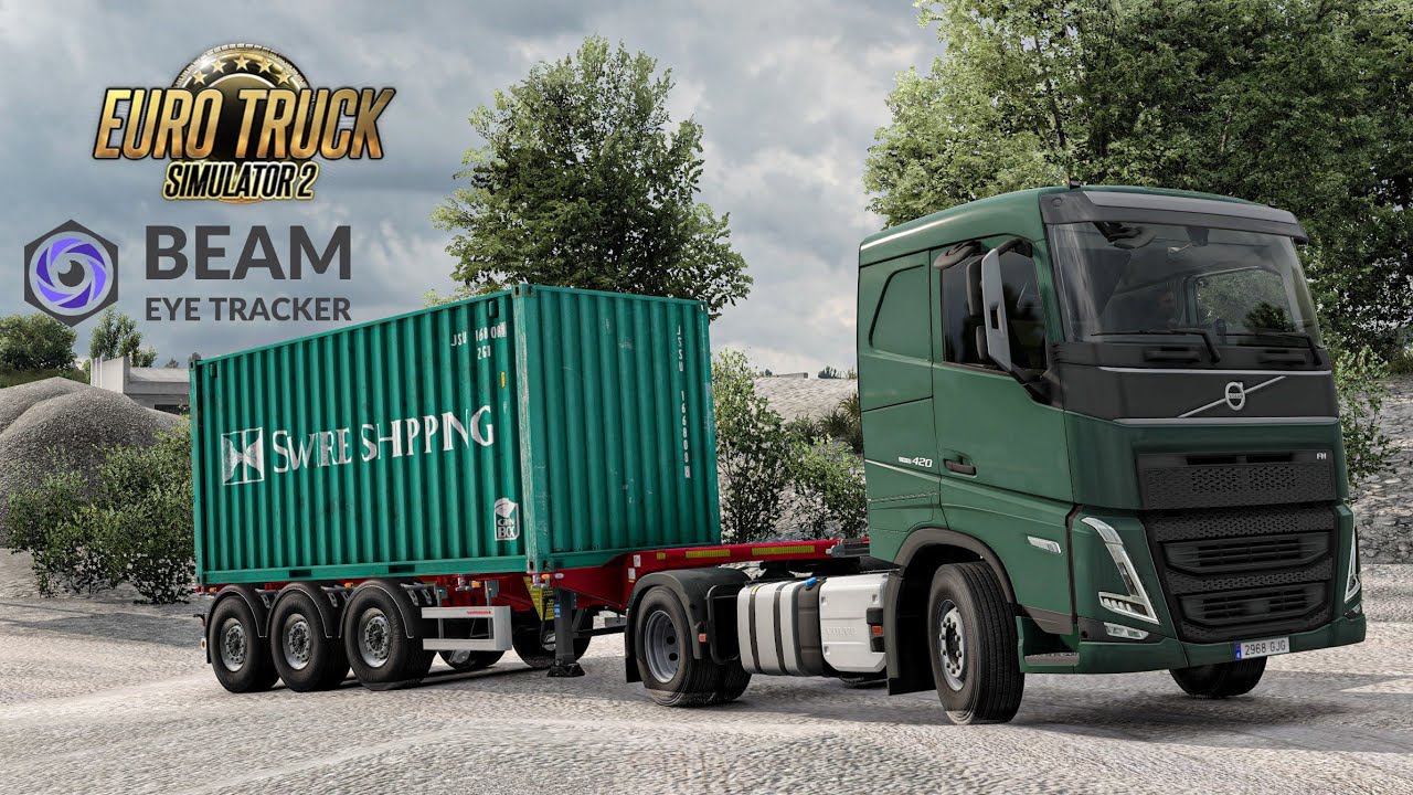 Volvo FH5 - Euro Truck Simulator 2 | Head Tracking - Gameplay 