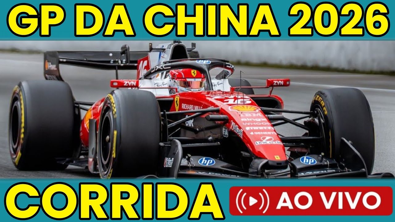 FORMULA 1 AO VIVO CORRIDA GP DA CHINA HAMILTON SE DESTACA NA FERRARI - F1 MANAGER 24 #f1hoje
