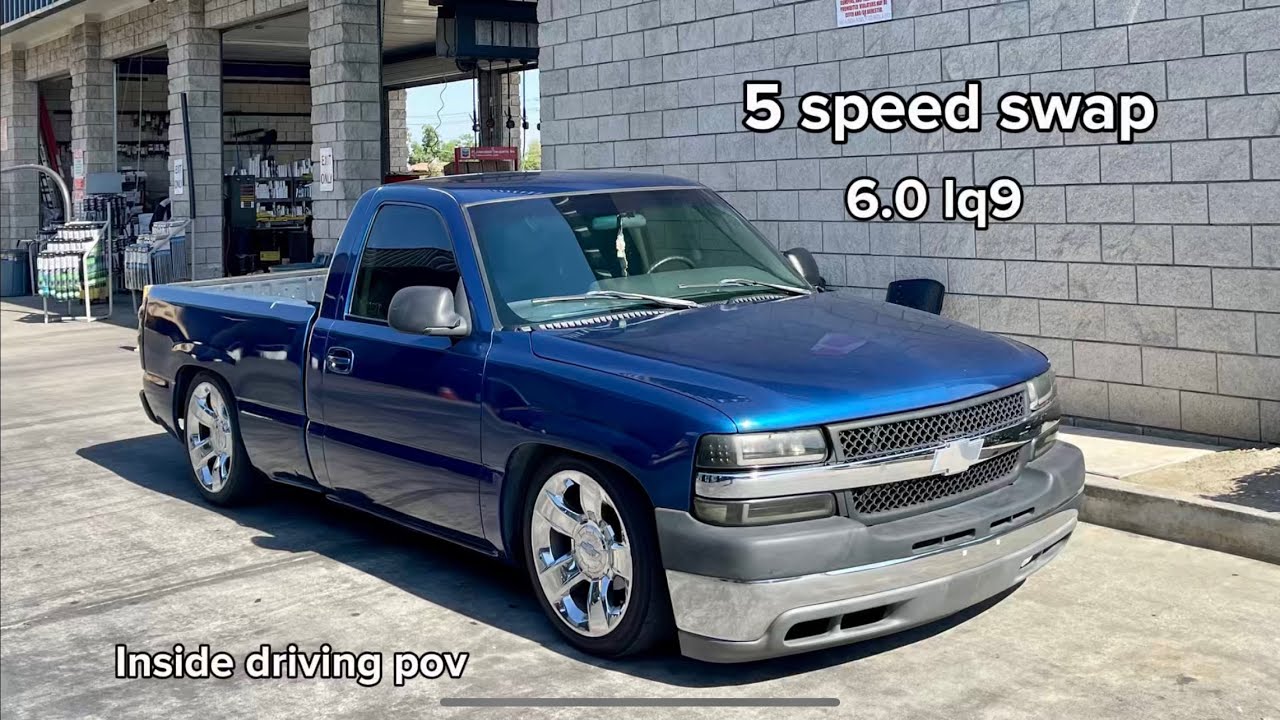 Chevy Silverado 6.0 5 Speed Swap Update - inside pov driving