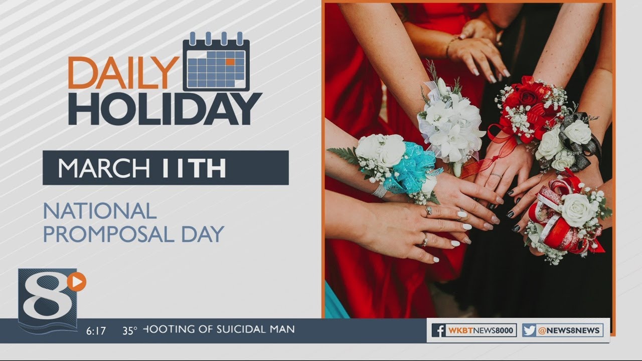 Daily Holiday - National promposal day
