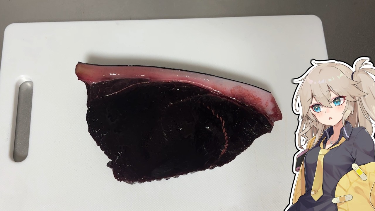 イルカ肉のステーキ【料理】